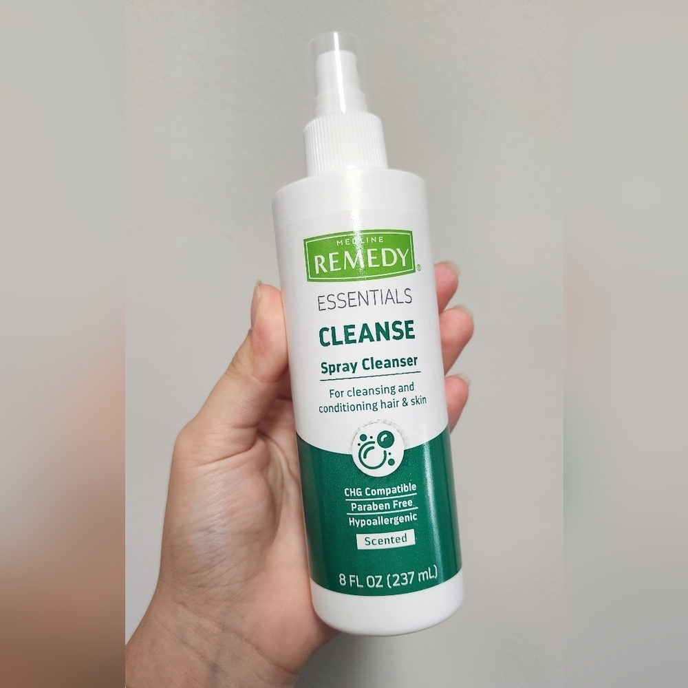 Medline Remedy Essentials Cleanse Spray Cleanser  New 8 Fl